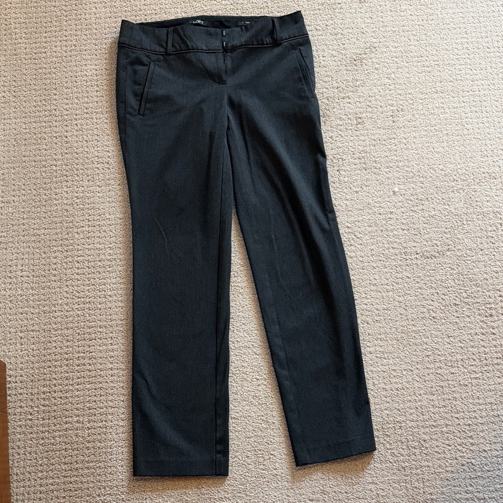 LOFT Gray Women's Dress Pants